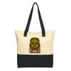 Colorblock Cotton Tote Thumbnail